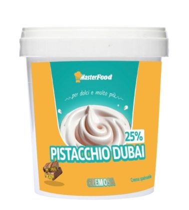 Crema spalmabile Pistacchio Dubai 25% kg.1 MFood