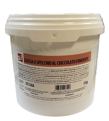 Glassa a specchio Cioccolato Fondente kg.5 GLF