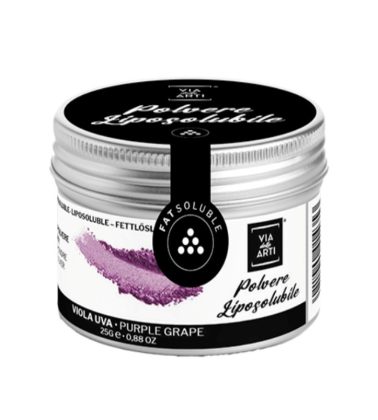 Colorante in polvere liposolubile Viola Uva concentrato gr.25 volcke