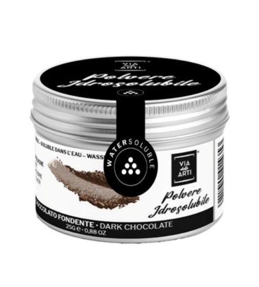 Colorante in polvere Cioccolato Fondente idrosolubile concentrato gr.25 volcke