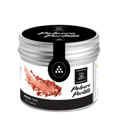 Colorante in polvere Perlato Rosso gr.25 Volcke
