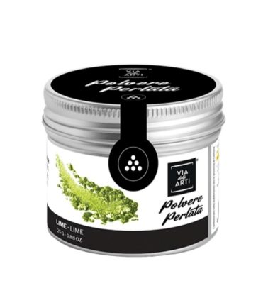 Colorante in polvere Perlato Lime gr.25 Volcke