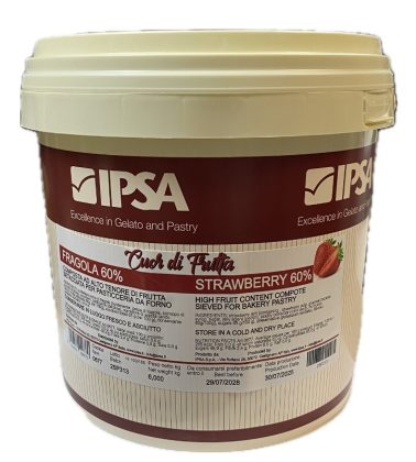 Passata Fragola 60% Cuor di Frutta kg.6 Ipsa