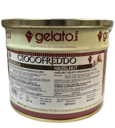 CiocoFreddo Nocciola kg.3 Ipsa