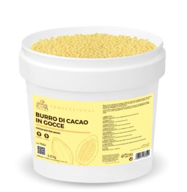 Burro di cacao in gocce kg.3,500 Icam