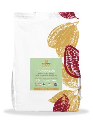 Copertura chocorice vegana fondente (Cacao e Riso) kg.4 Icam