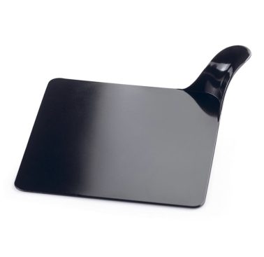 Vassoio Monoporzione quadrato Nero cm.8x8 con manico pz.50 Pavoni