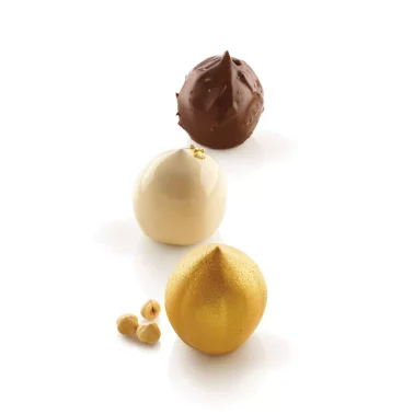 Stampo in silicone nocciola 125 59x59H62mm SILIKOMART
