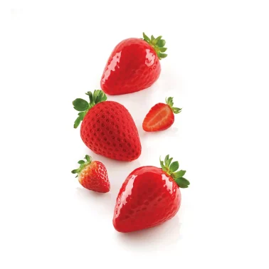 Stampo in silicone fragola 120 60x77H55mm SILIKOMART