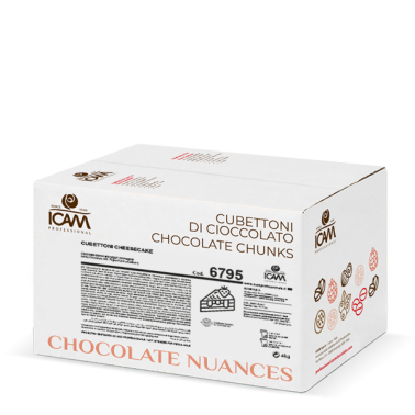 Chunks cheesecake 4 Kg Icam