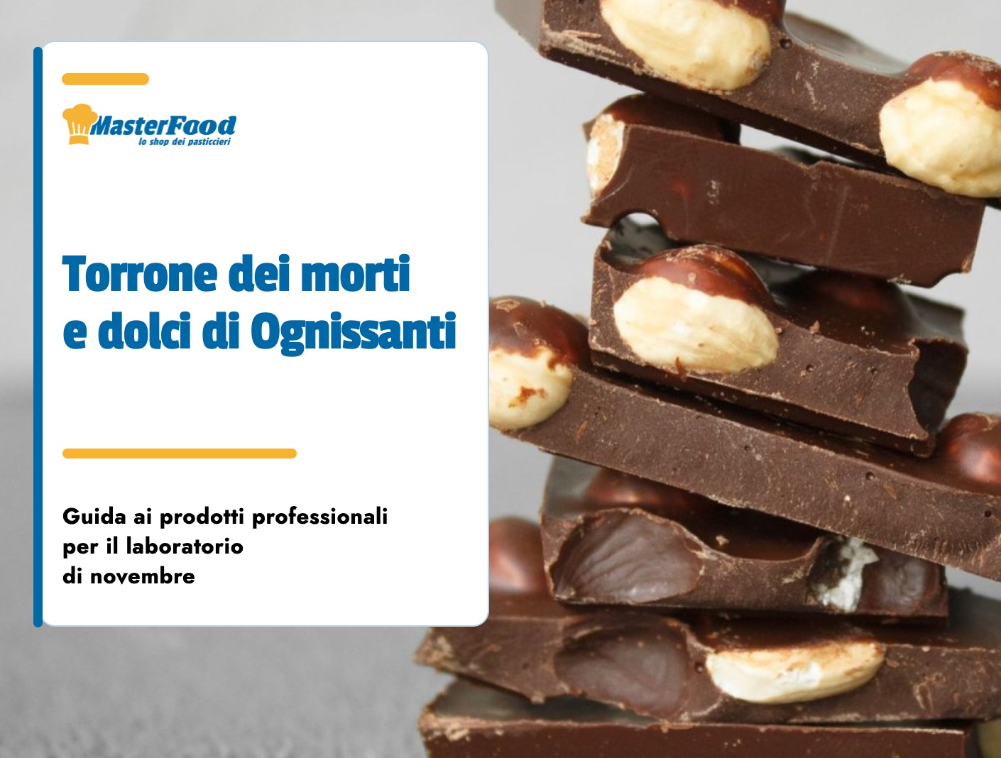 Torrone dei morti, ingredienti pasticceria